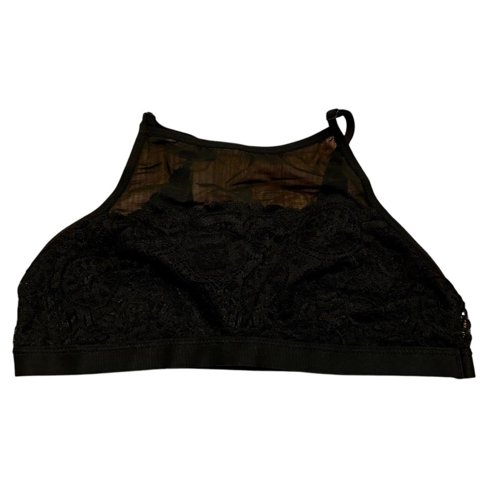 Aerie Lace Bralette Black Medium